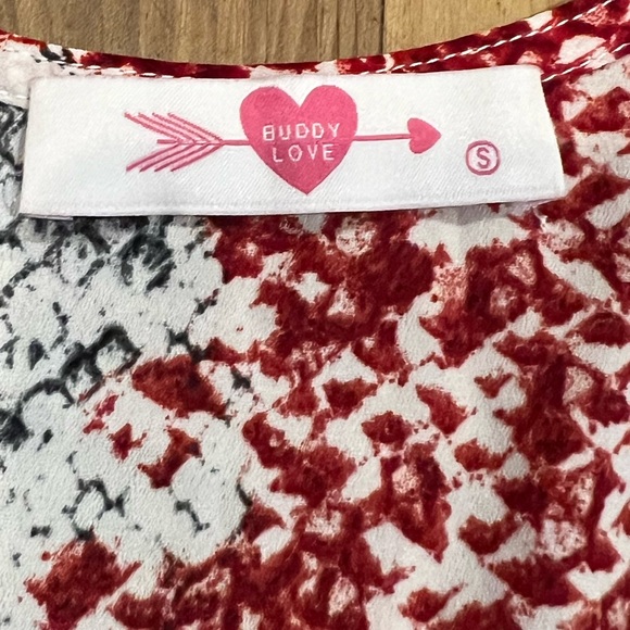 Buddy Love Python print Tunic - Picture 1 of 4